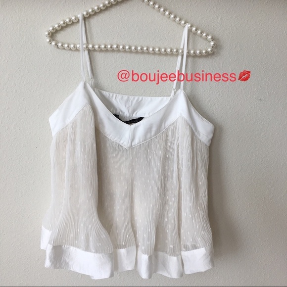 ZARA Pleated Top - Picture 2 of 8